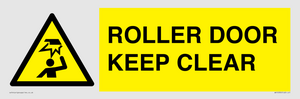 ROLLER DOOR KEEP CLEAR